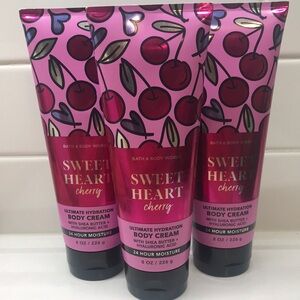 NWT!BBW Sweetheart 🍒 Cherry Ultimate Hydration Body Cream